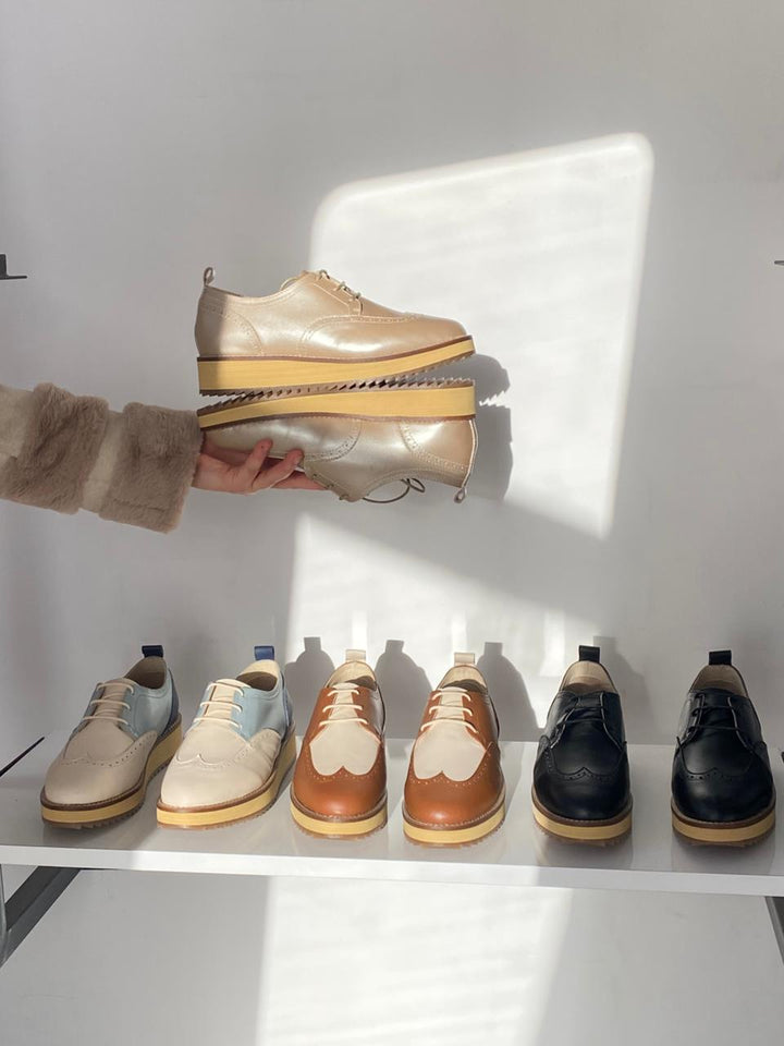 DERBIES MDM SIGNATURE - CAMEL