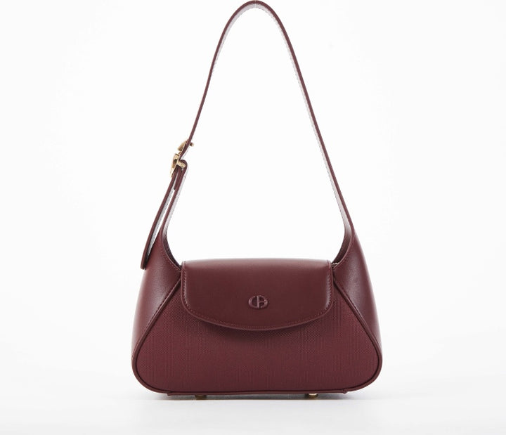Sac porté épaule - Bordeaux