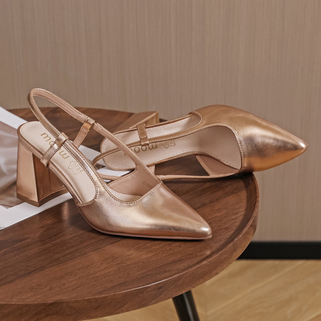 ESCARPINS CLASSIQUE - CHAMPAGNE