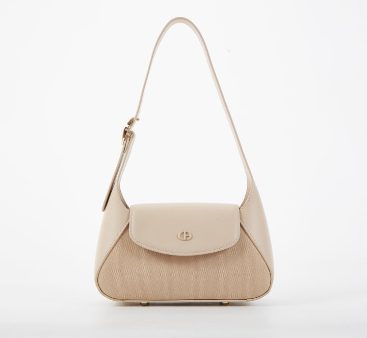 Sac porté épaule - Blanc cassé