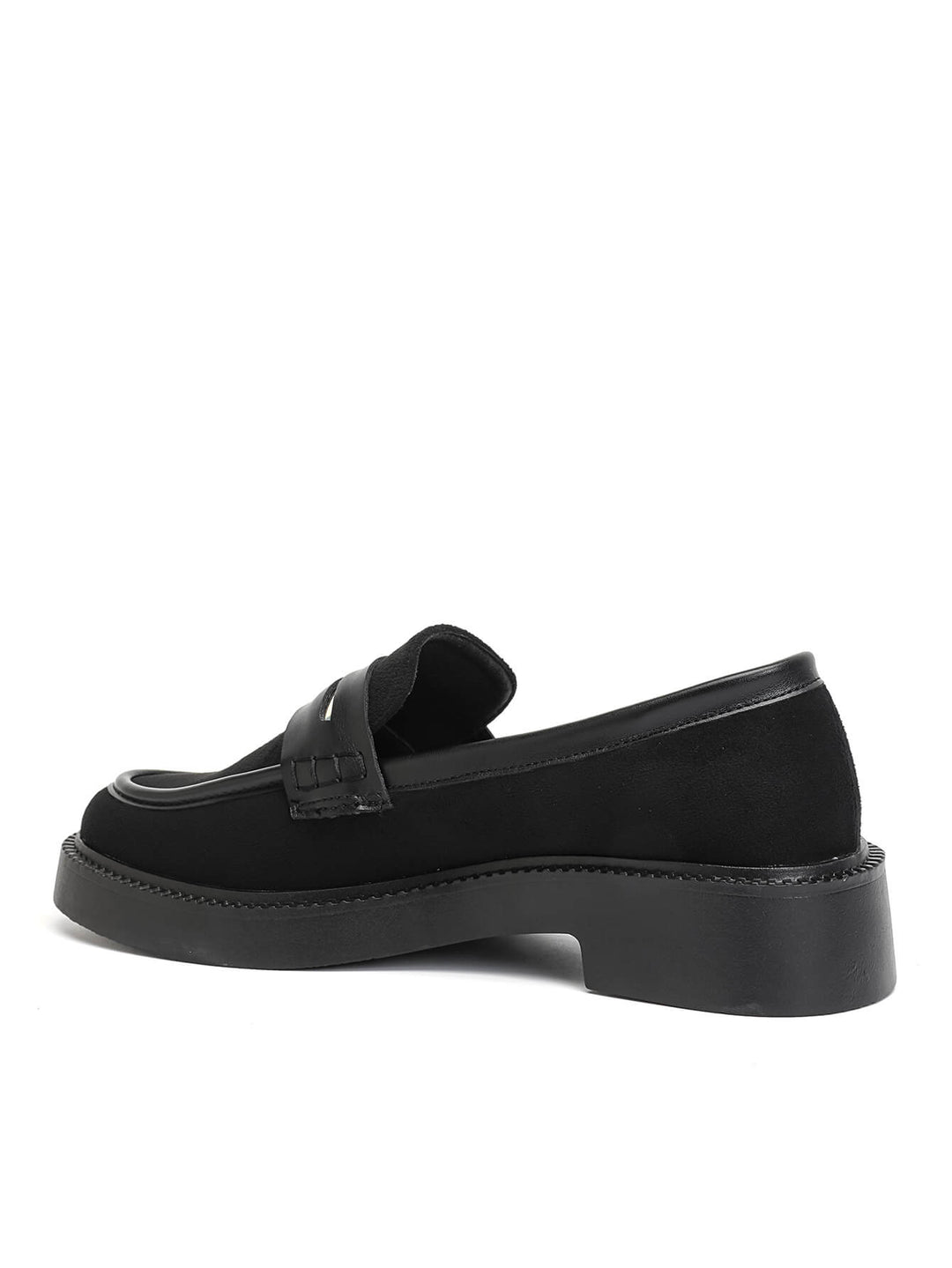 Mocassin Plateforme - NOIR
