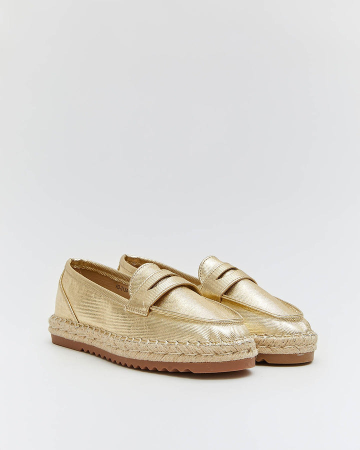 ESPADRILLE EVE - GOLD