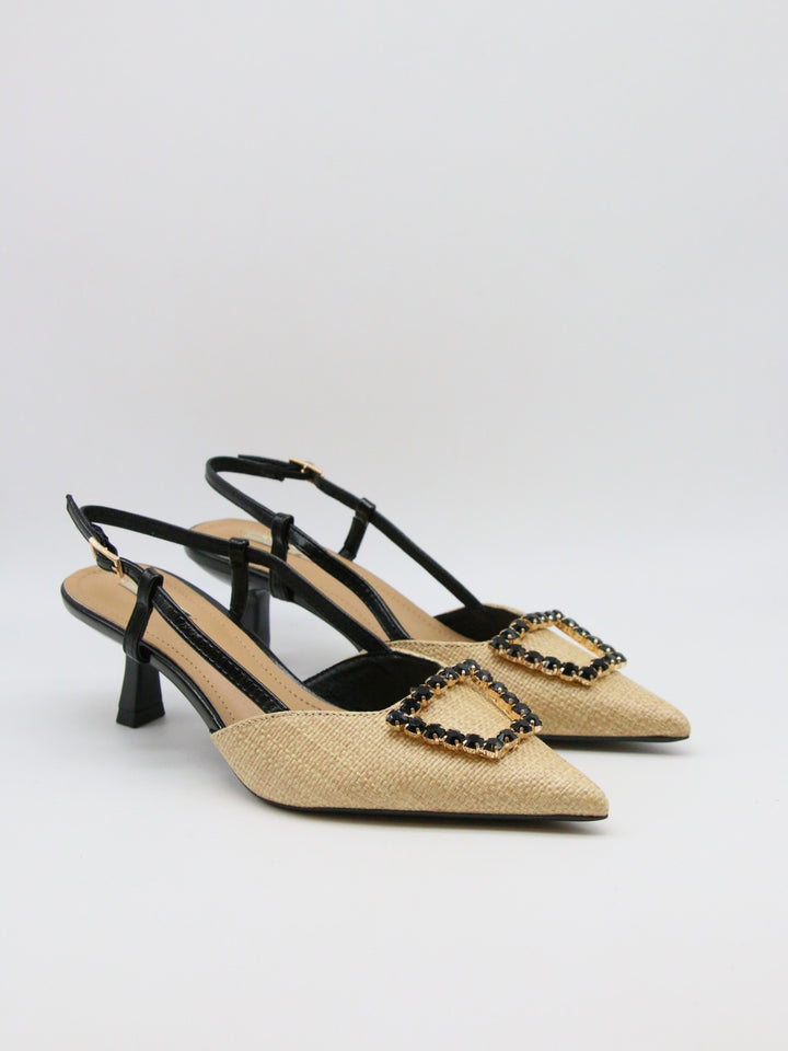 SLINGBACK CELINE - NOIR