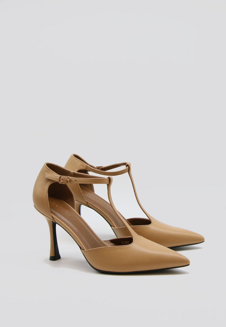 ESCARPINS A TALONS - NUDE