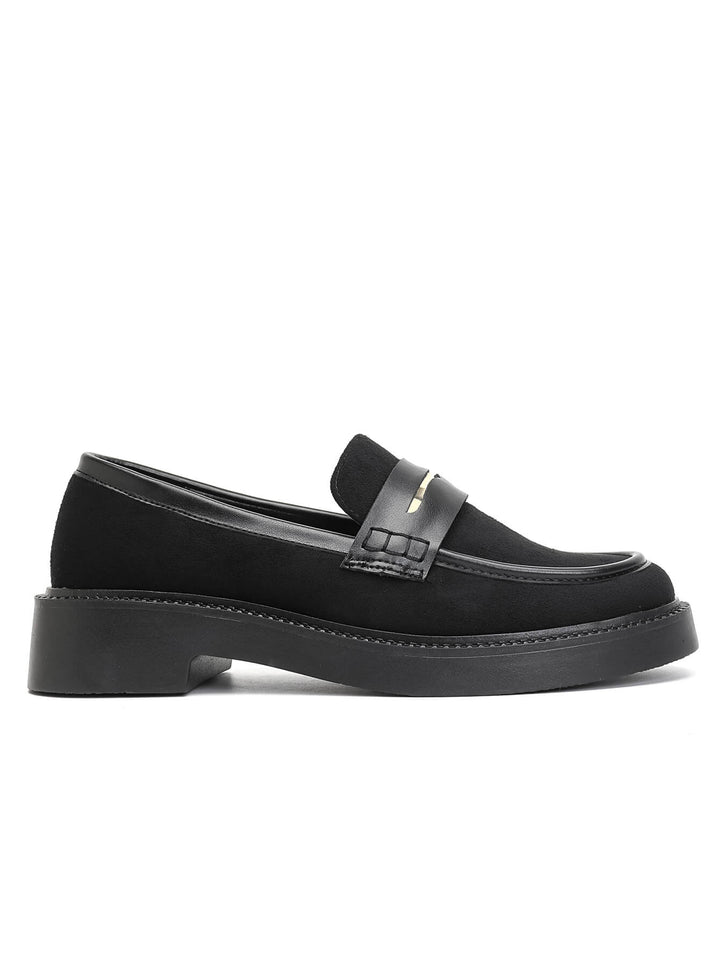Mocassin Plateforme - NOIR