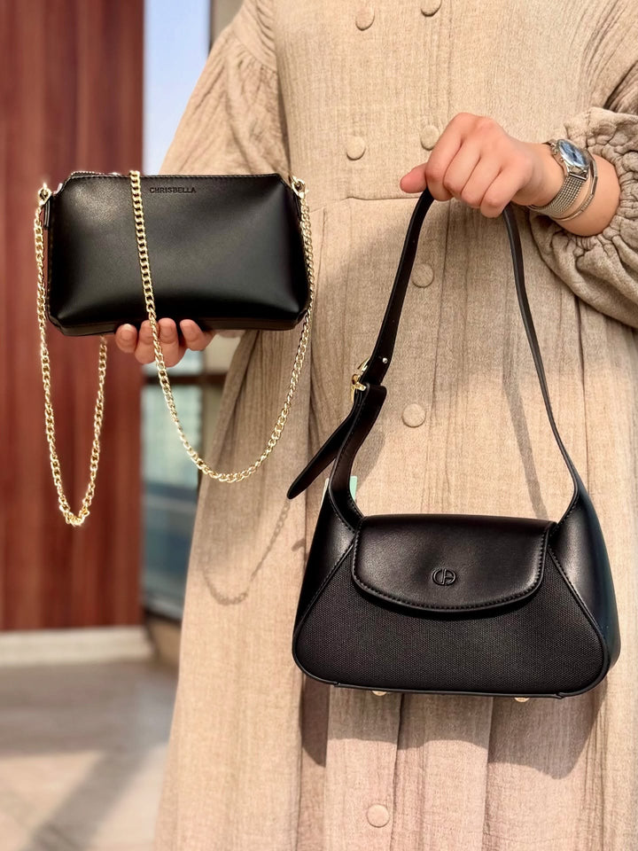 Sac porté épaule - Noir