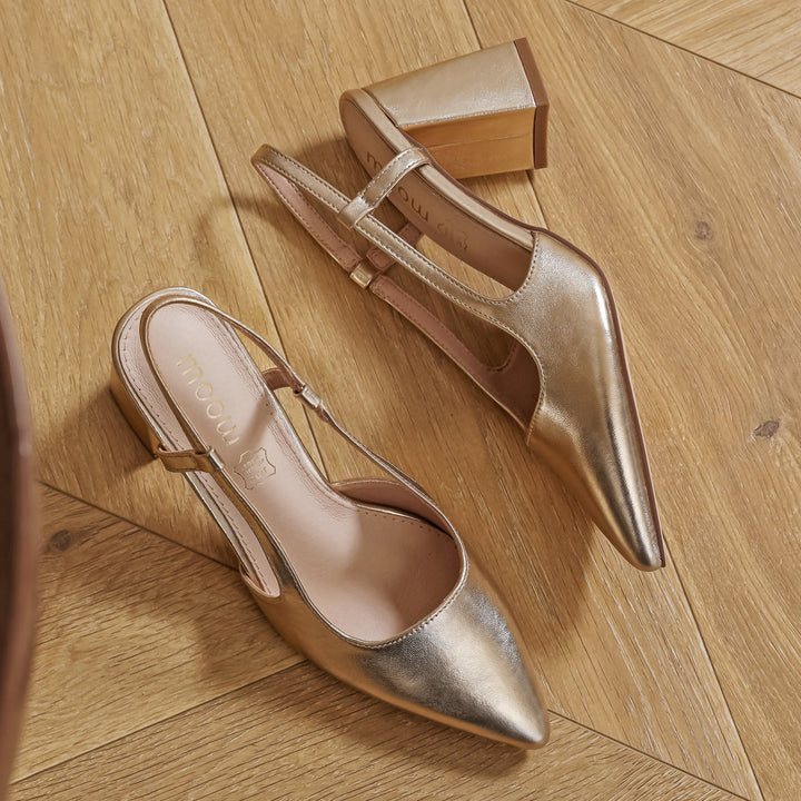 ESCARPINS CLASSIQUE - OR