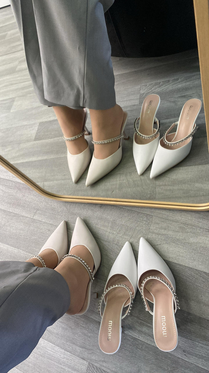 ESCARPINS CLASSIQUE - BLANC