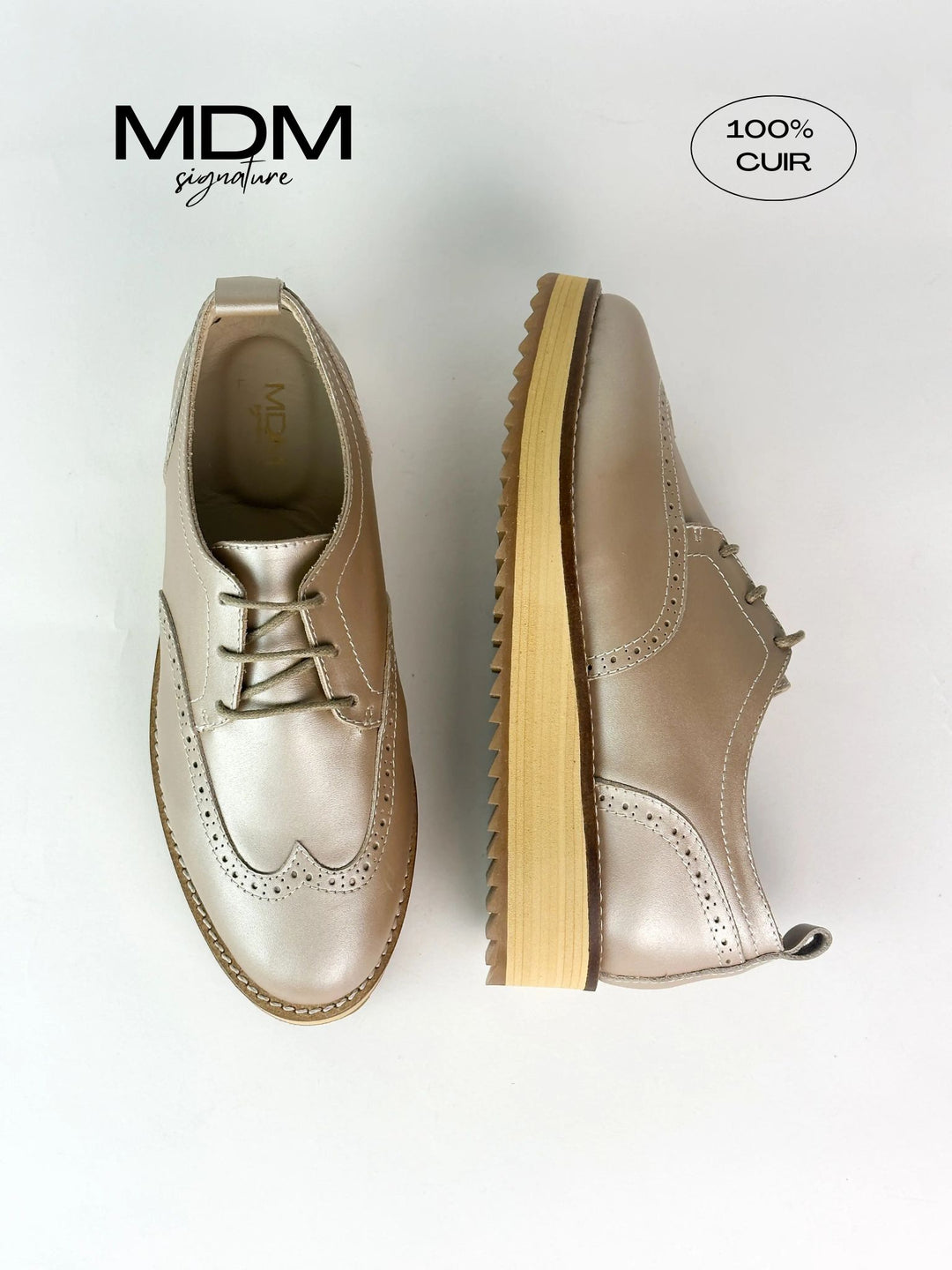 DERBIES MDM SIGNATURE - ROSE GOLD