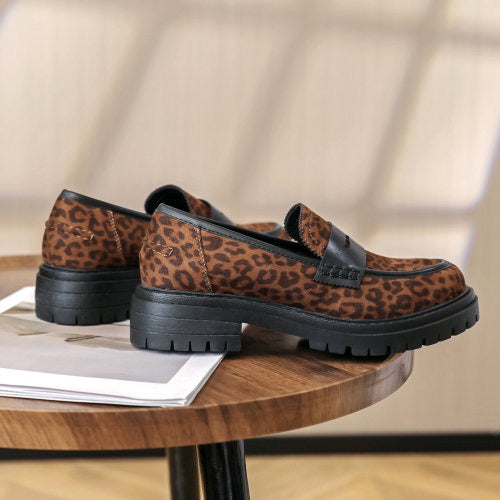 MOCASSINS DAIM - LEOPARD