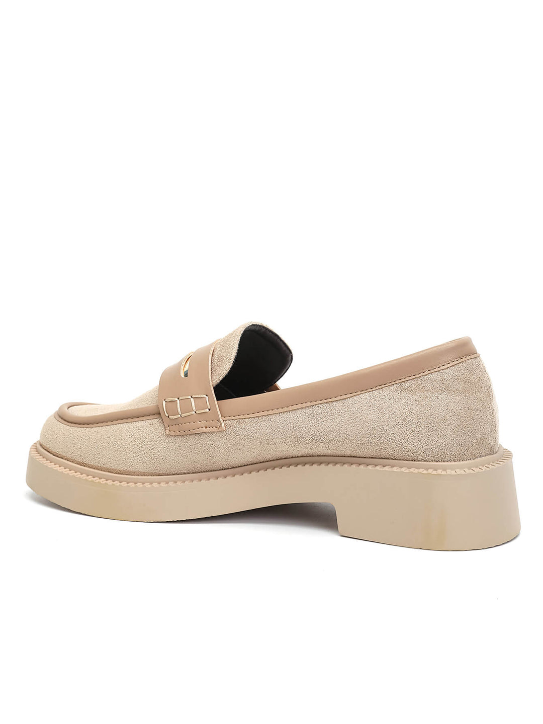 Mocassin Plateforme - KHAKI