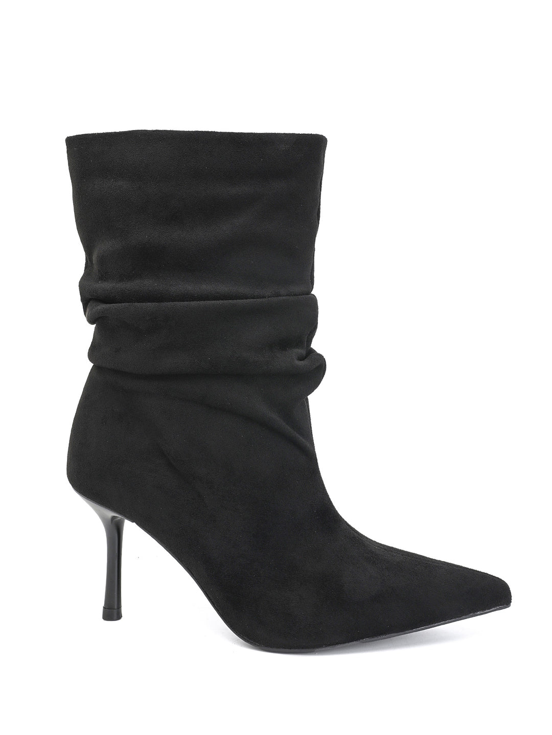 Botte Daim Froncée - NOIR