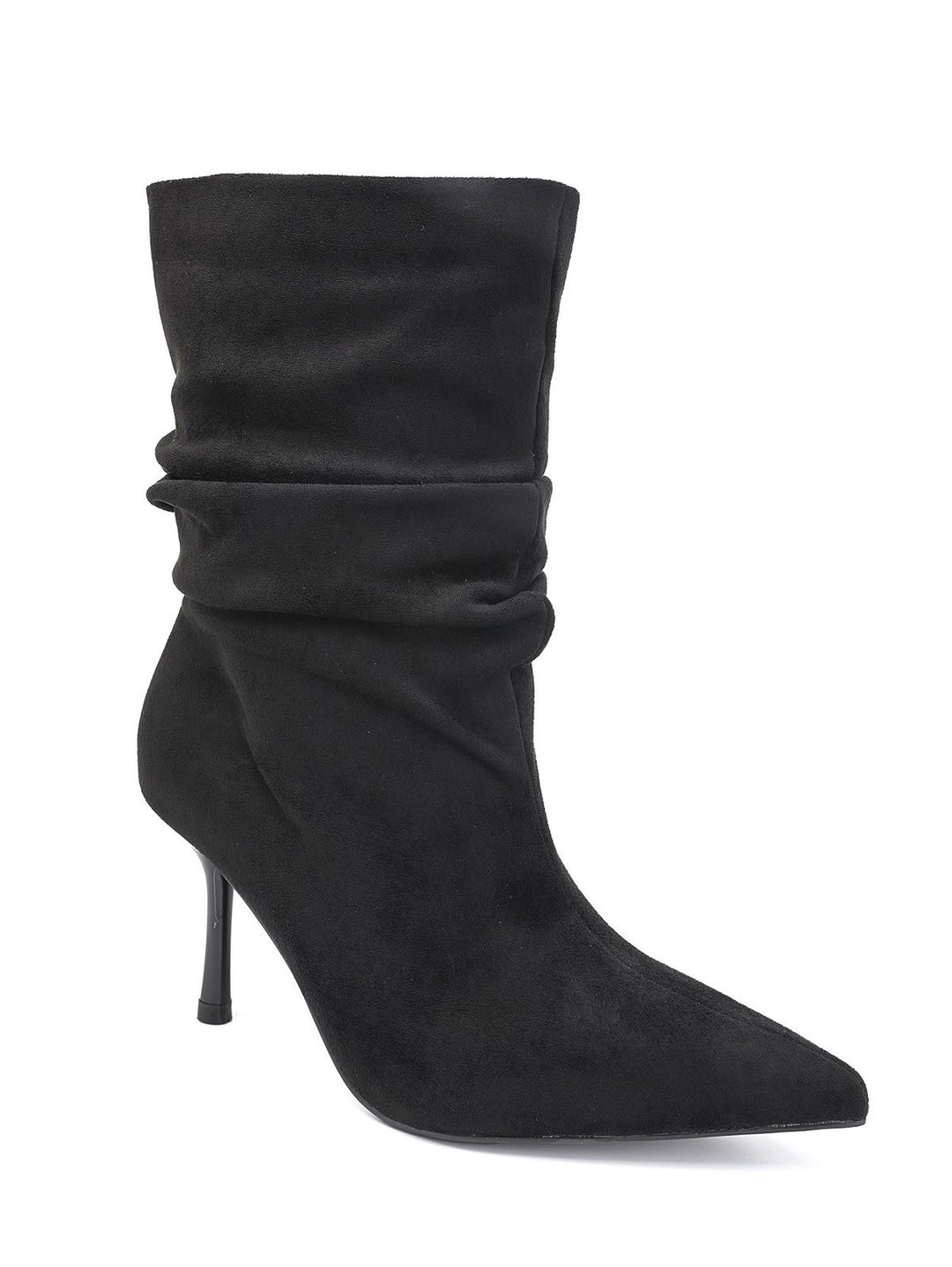 Botte Daim Froncée - NOIR