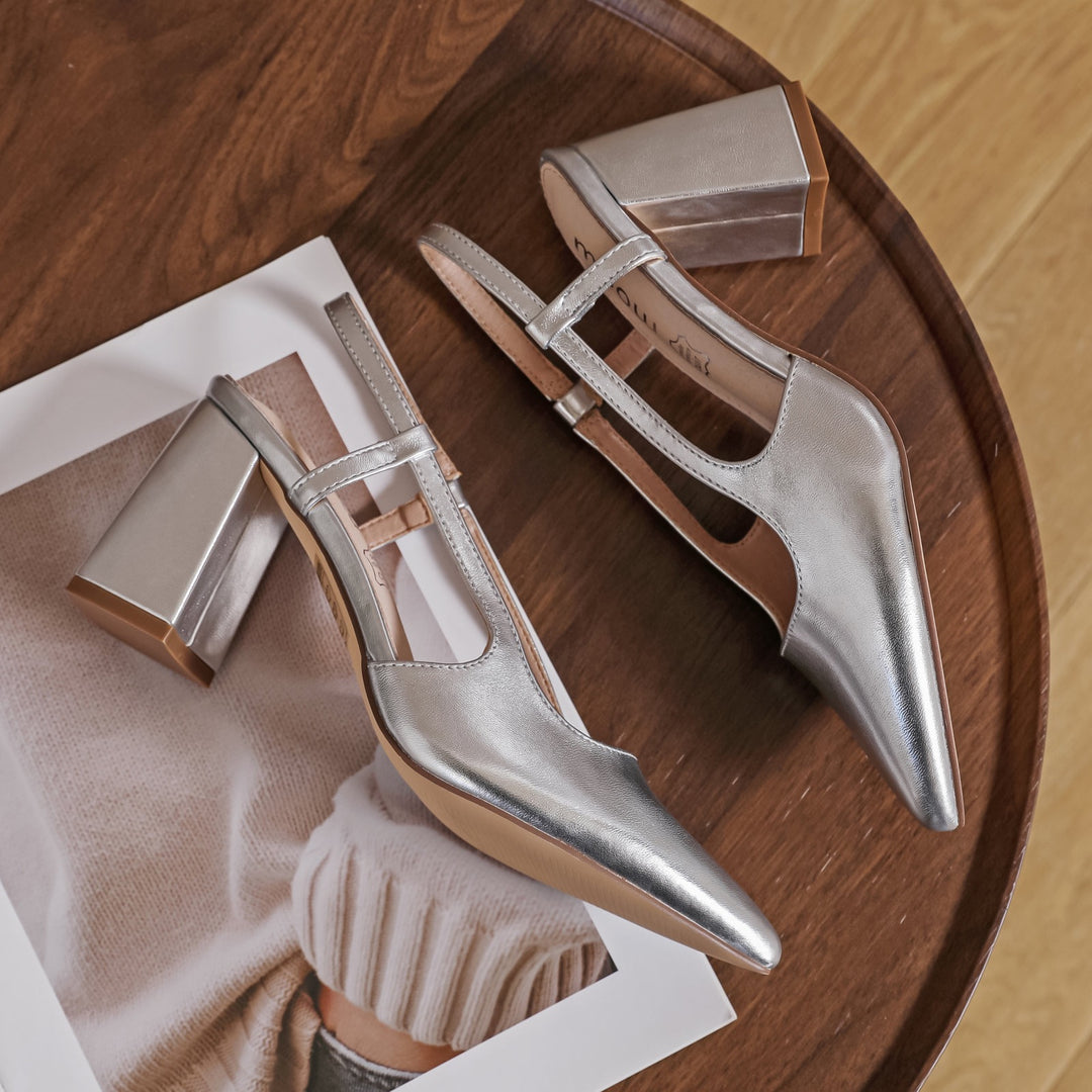 ESCARPINS CLASSIQUE - ARGENT