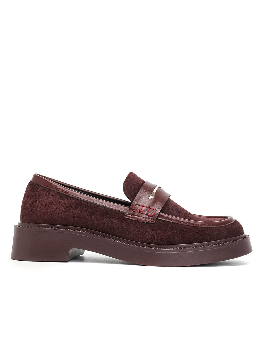 Mocassin Plateforme - BORDEAUX