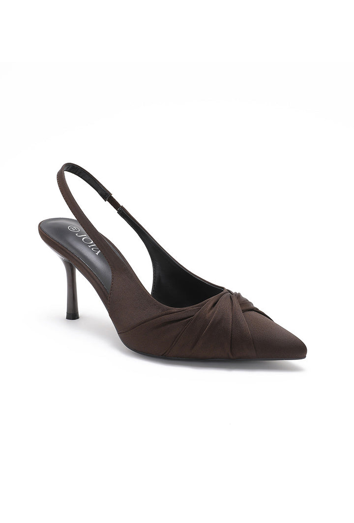 ESCARPINS A TALONS - BROWN