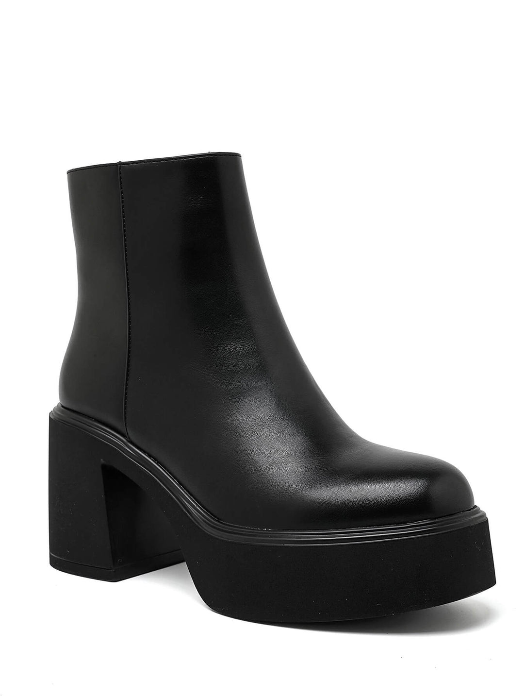Bottine Plateforme - NOIR