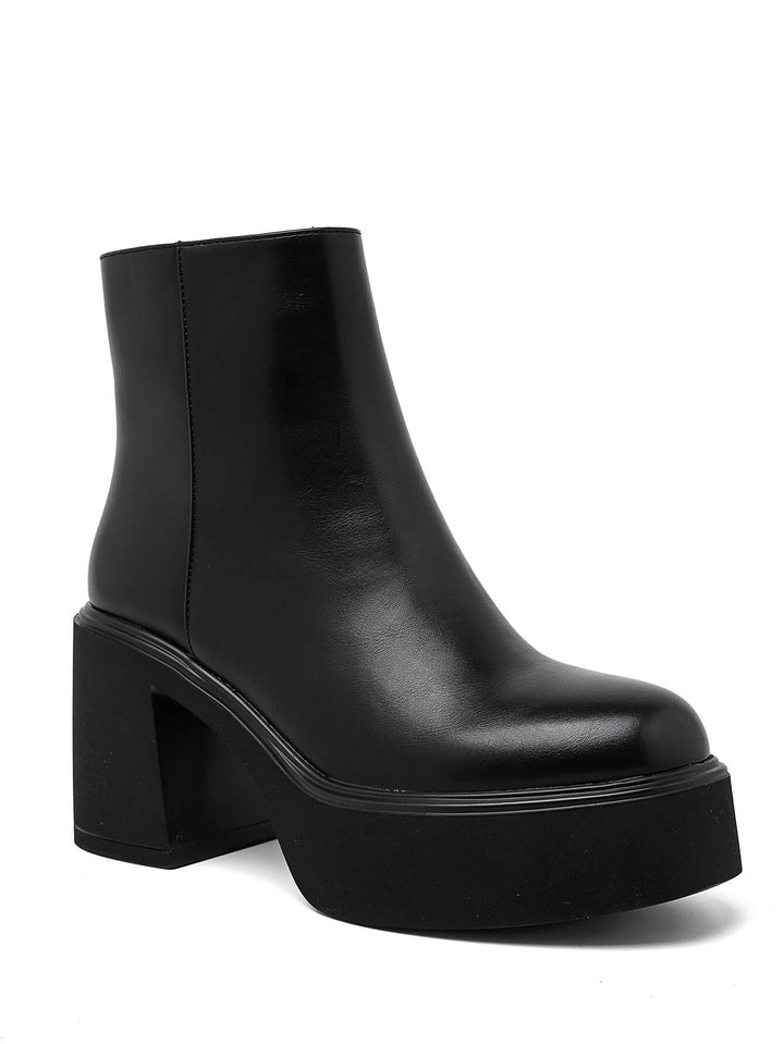 Bottine Plateforme - NOIR