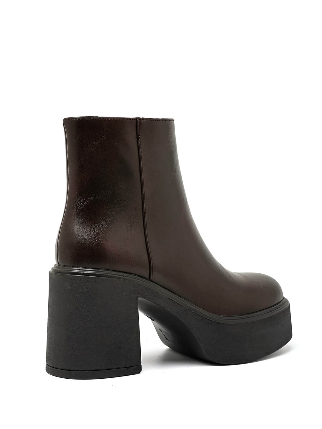Bottine Plateforme - BROWN