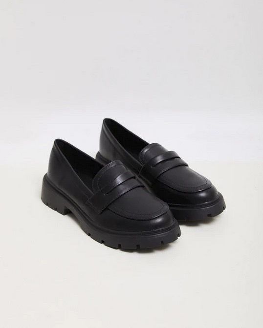 MOCASSINS PLATEFORME - NOIR