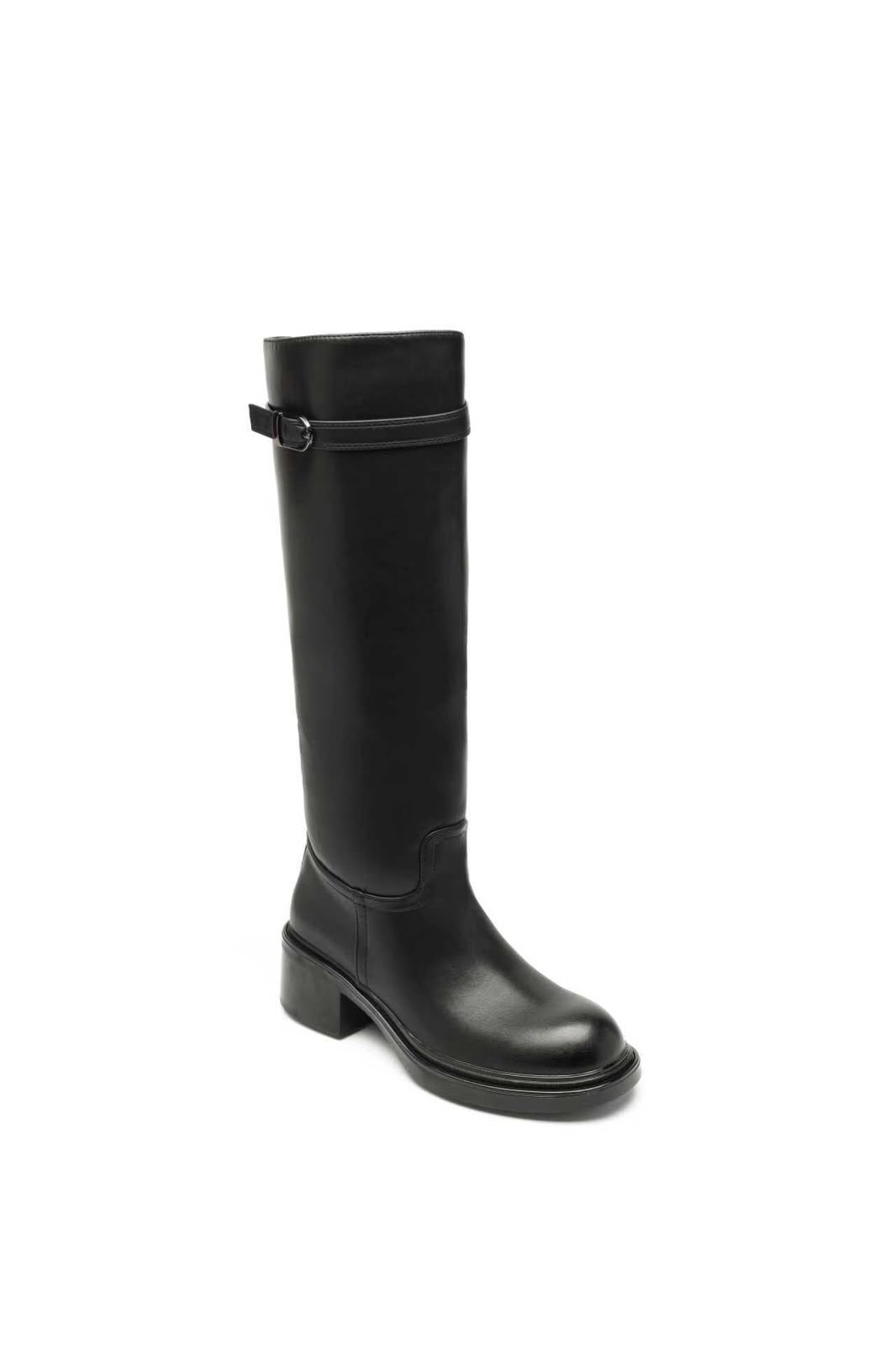 Botte Plateforme - NOIR