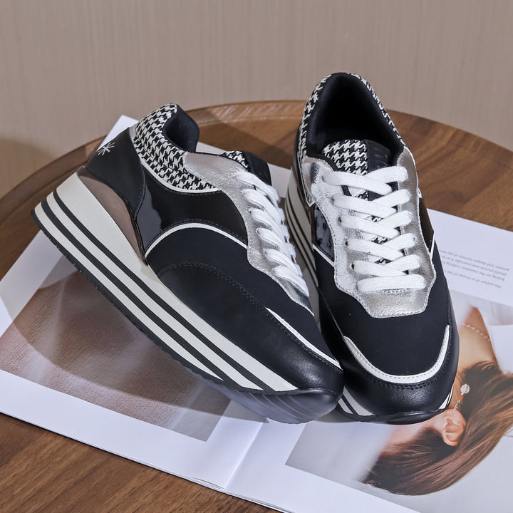 BASKETS COMPENSÉES - noir