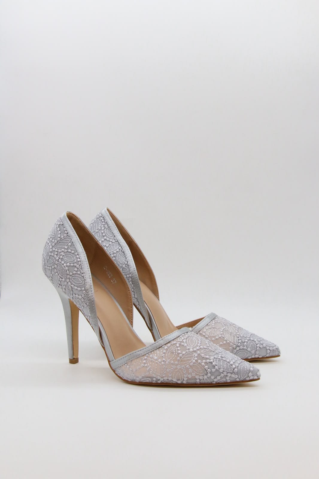 Escarpin Dentelle - SILVER