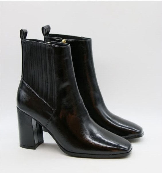 Bottines à talons  - NOIR