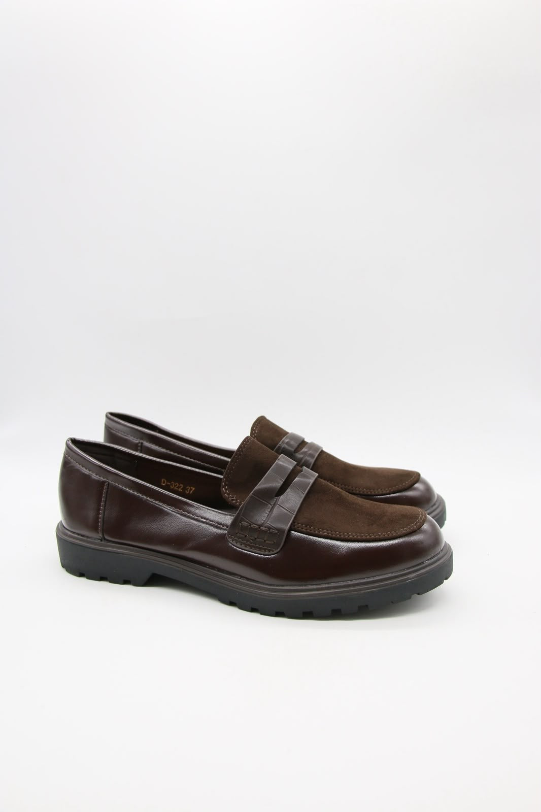 Mocassin Plateforme - BROWN