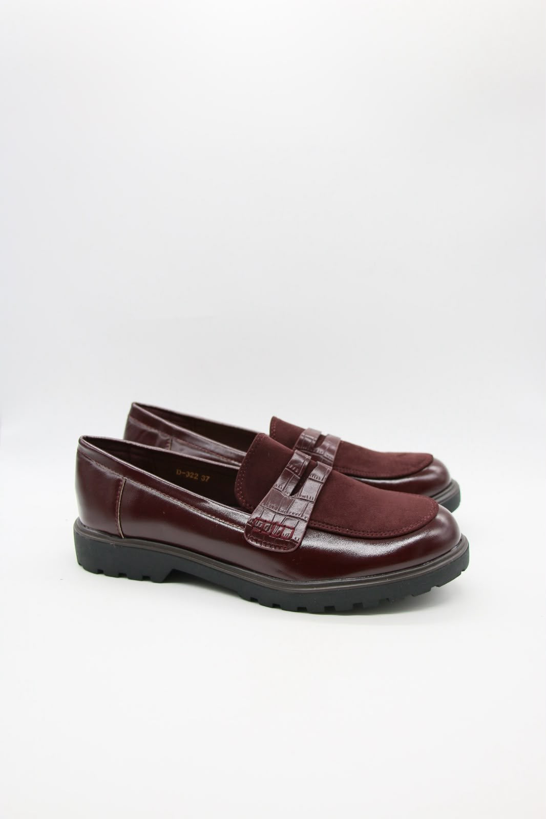Mocassin Plateforme - BORDEAUX