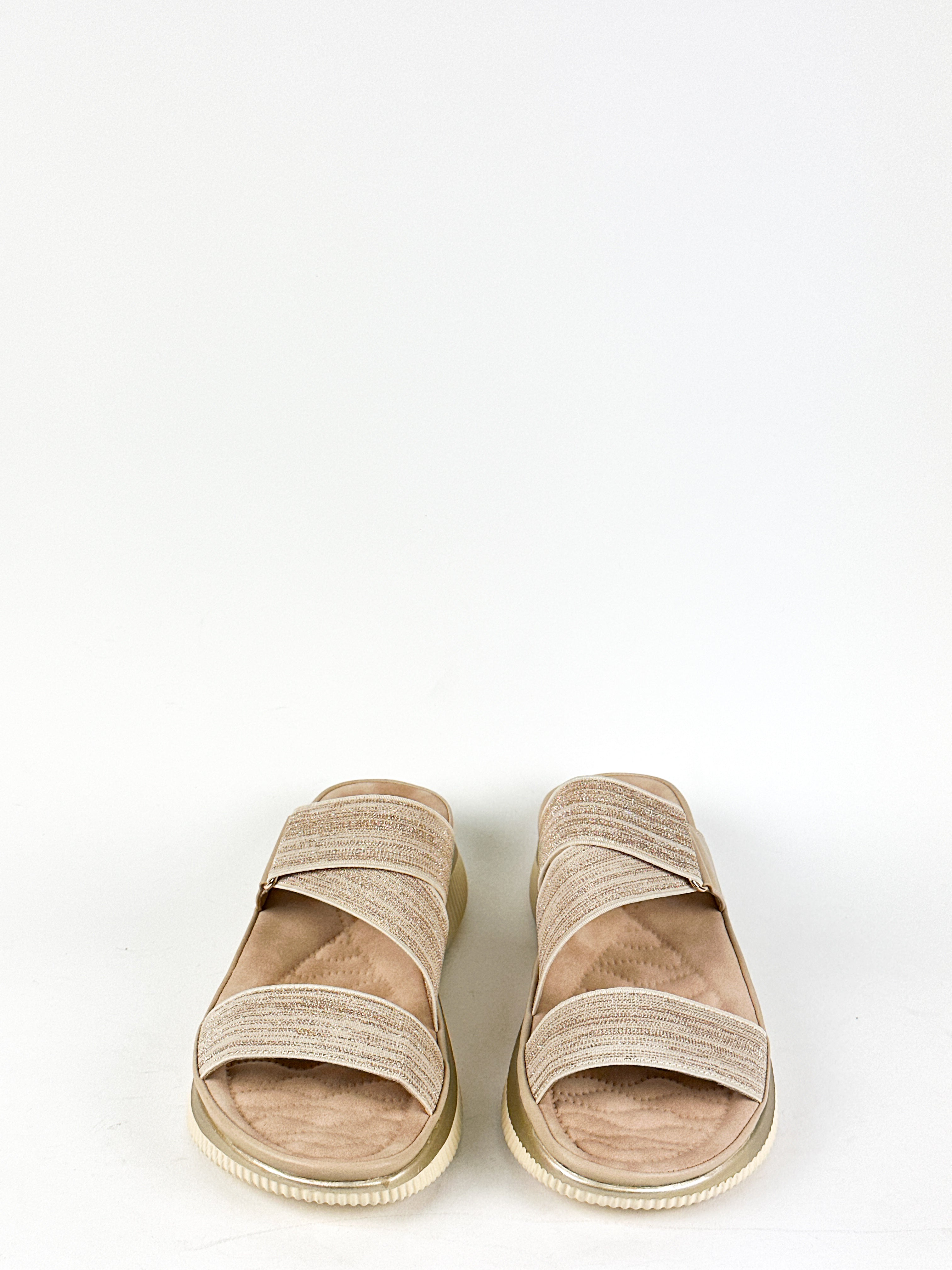 SANDALES CONFORT - BEIGE