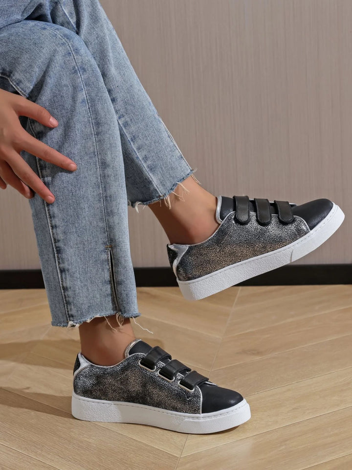 BASKETS COMPENSÉES - NOIR