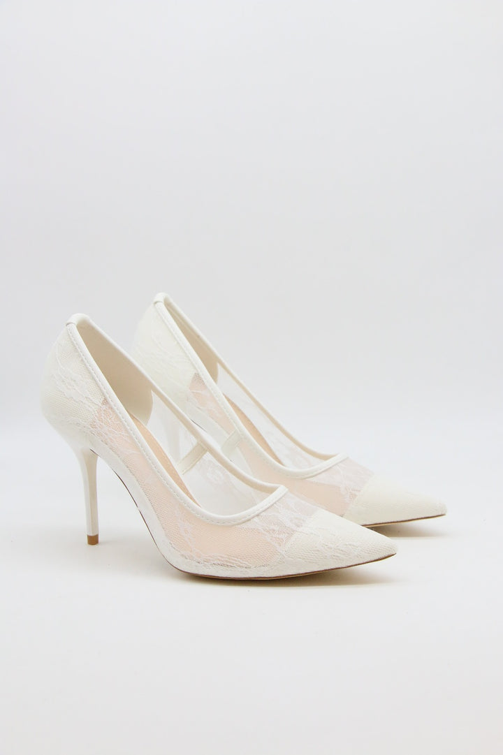 ESCARPINS A TALONS - WHITE