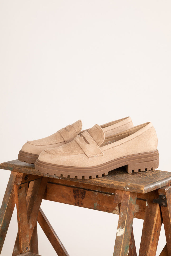 MOCASSINS CLASSIQUE - BEIGE