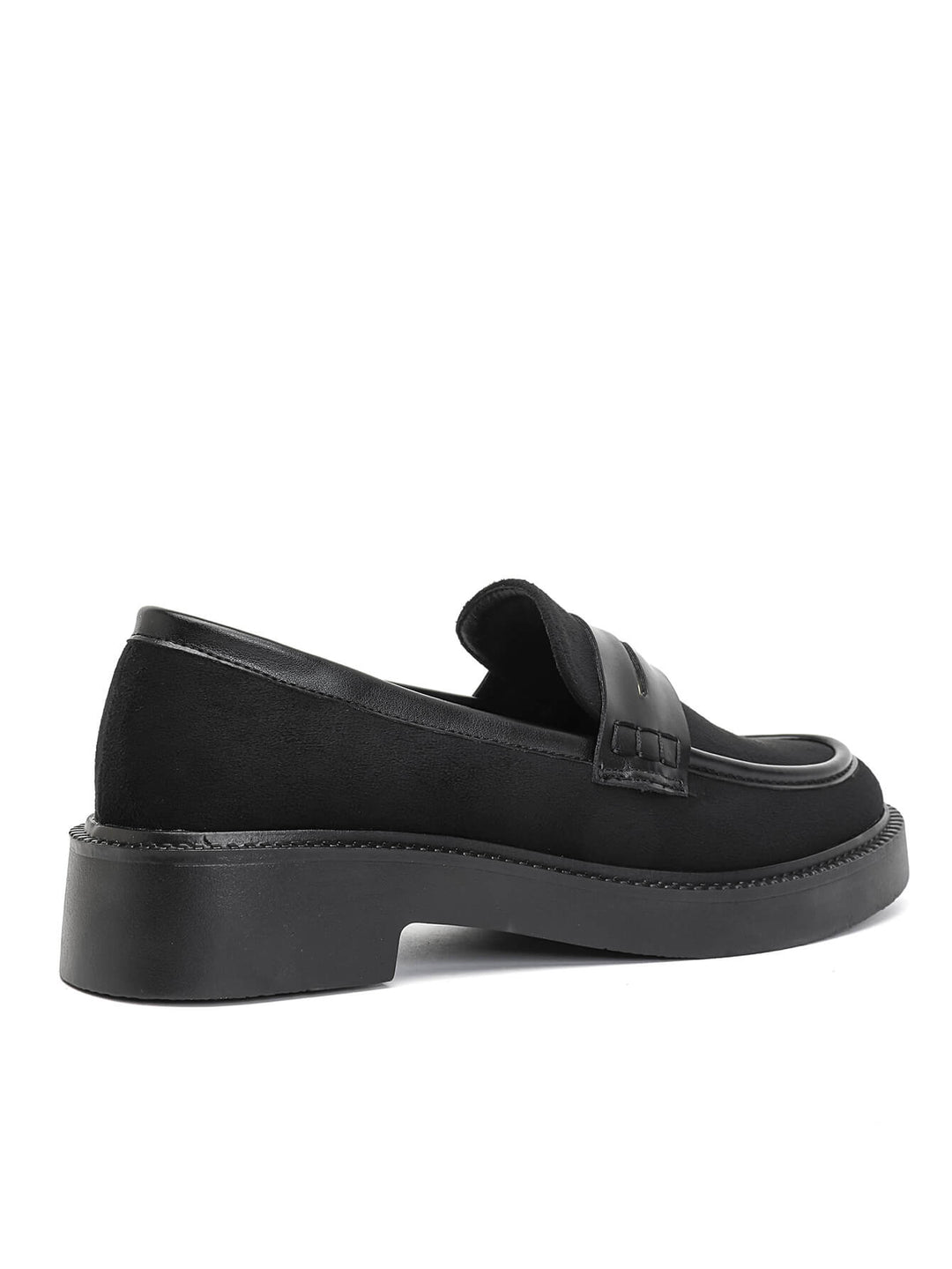 Mocassin Plateforme - NOIR