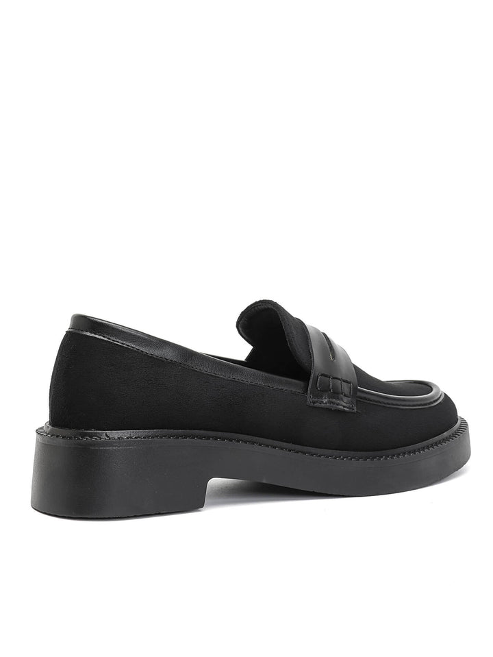 Mocassin Plateforme - NOIR