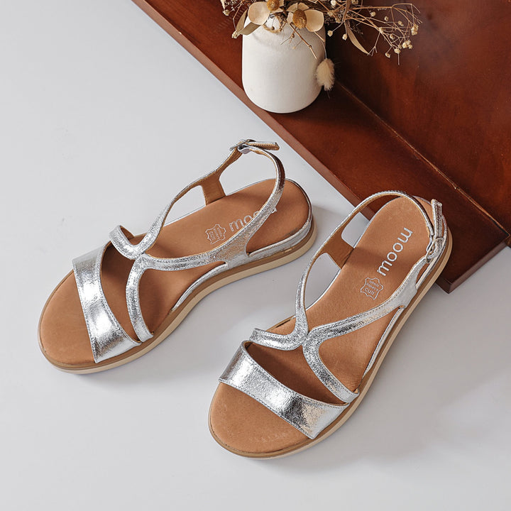 SANDALES MORTON - ARGENT