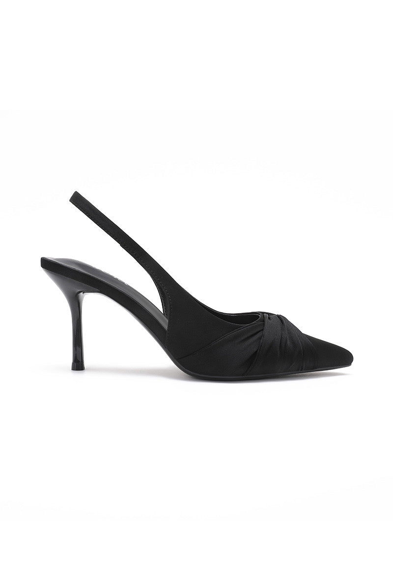 ESCARPINS A TALONS - BLACK