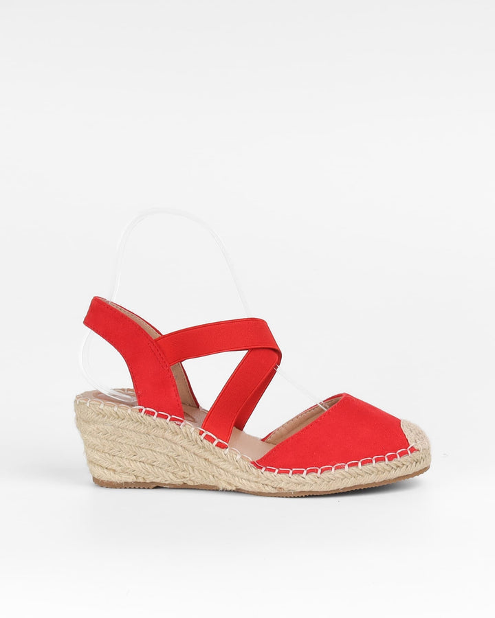 ESPADRILLES MALDIVE - ROUGE