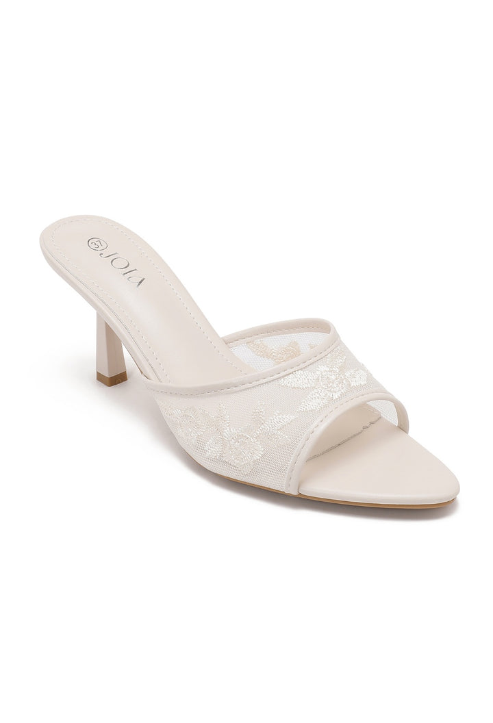 Mule Dentelle - BEIGE