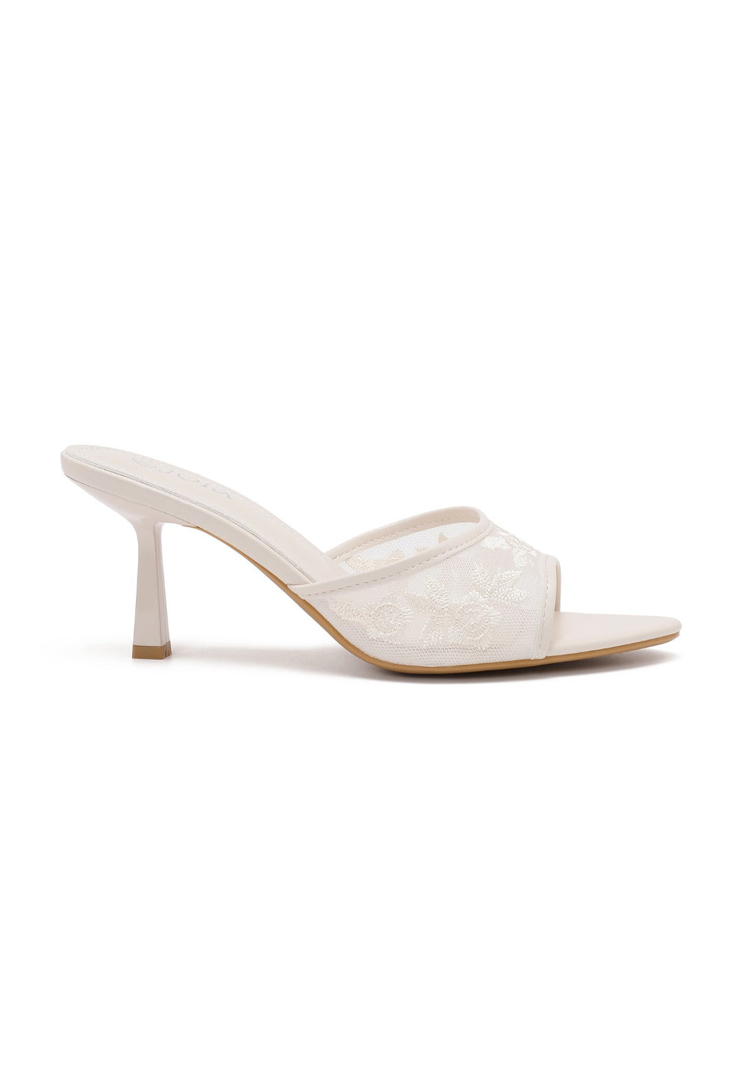Mule Dentelle - BEIGE