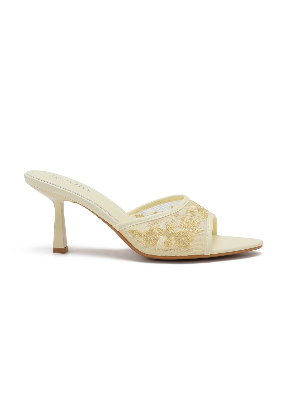 Mule Dentelle - JAUNE