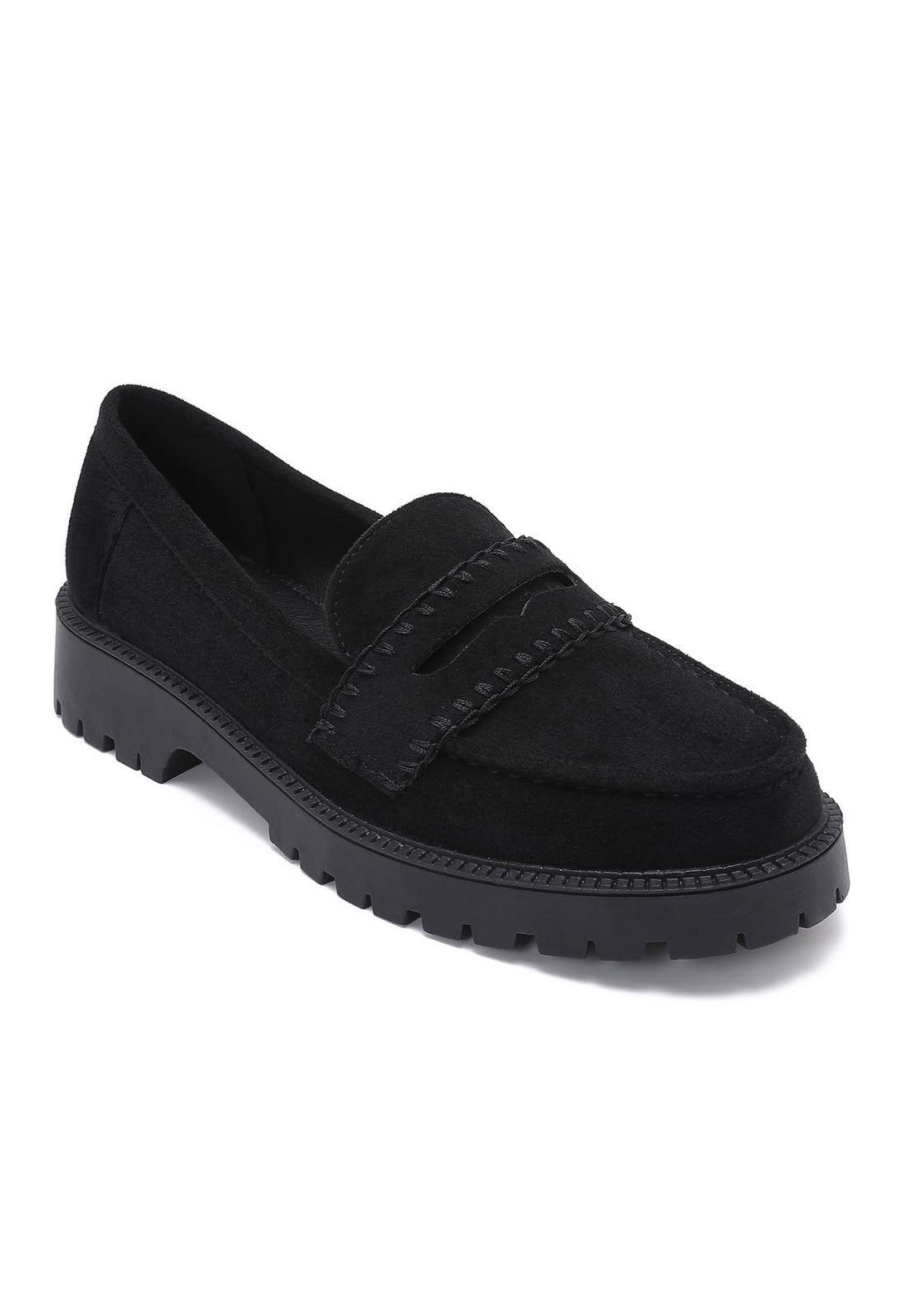 Mocassin Plateforme - NOIR