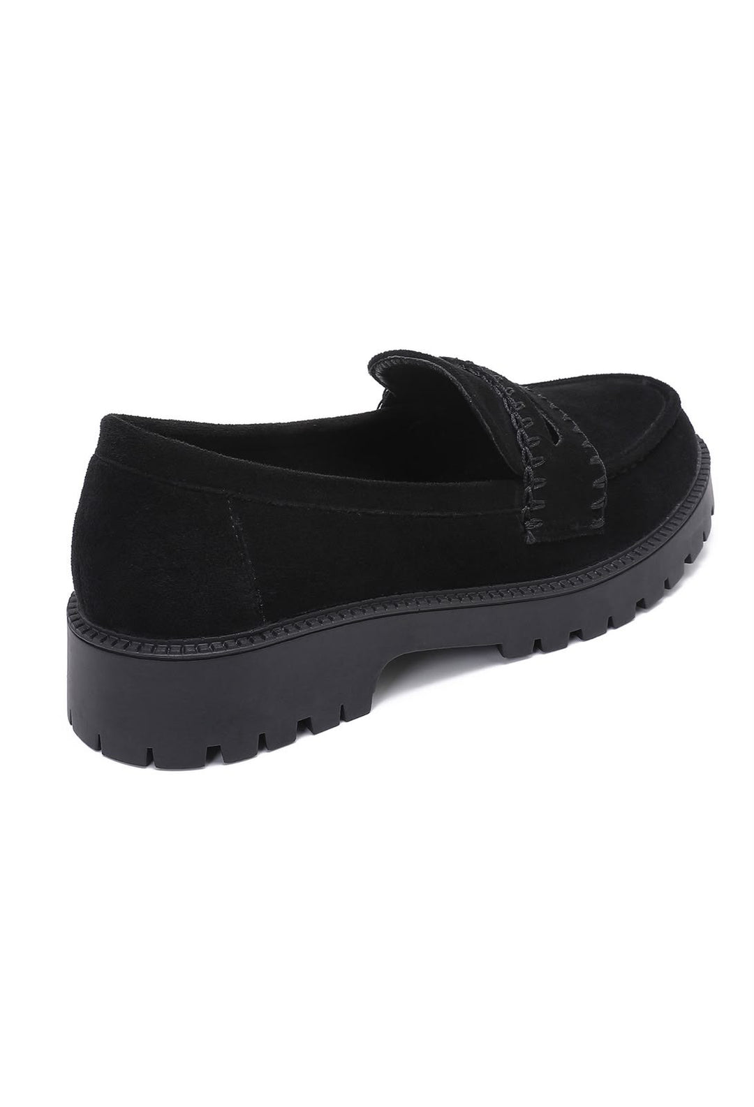 Mocassin Plateforme - NOIR