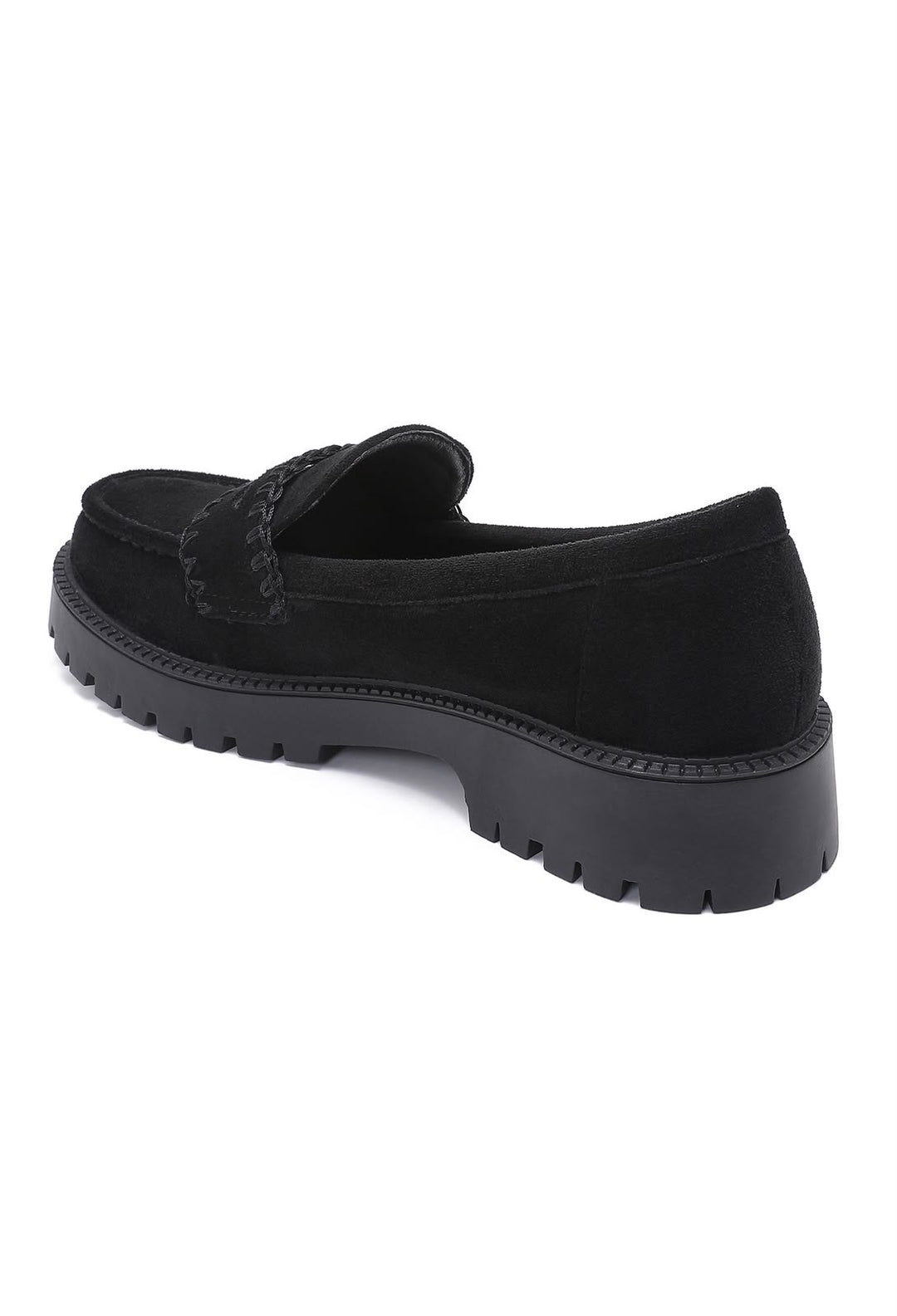 Mocassin Plateforme - NOIR