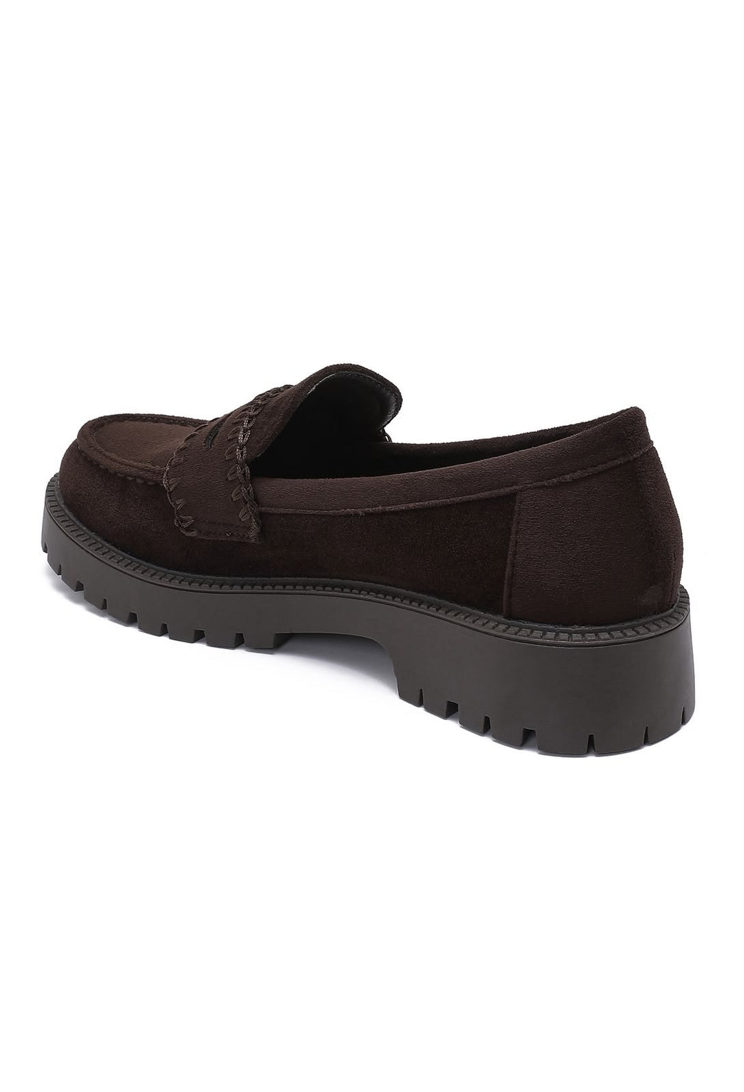 Mocassin Plateforme - BROWN