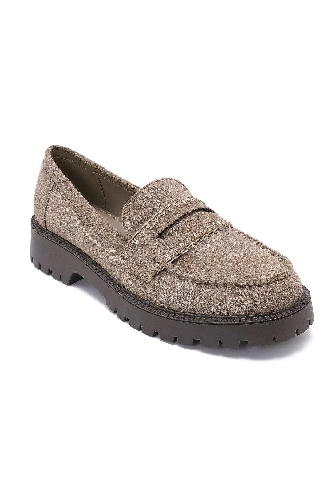 Mocassin Plateforme - BEIGE
