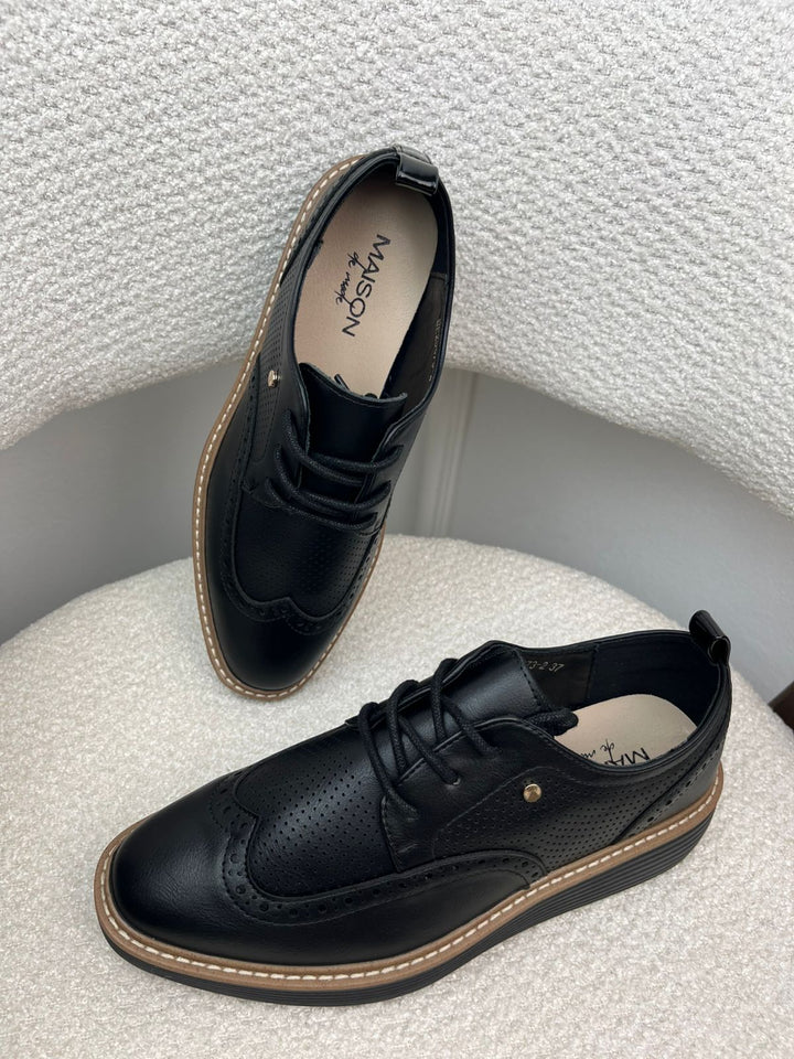 DERBIES MDM SIGNATURE - NOIR
