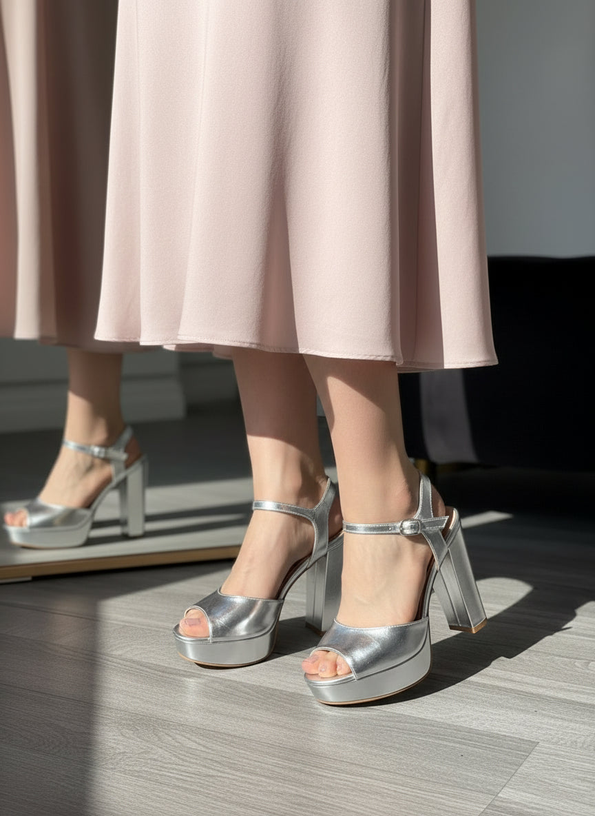 ESCARPINS SOIRÉE - SILVER