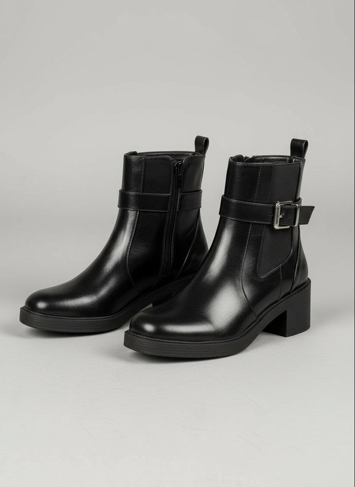 Bottines à Talons - NOIR
